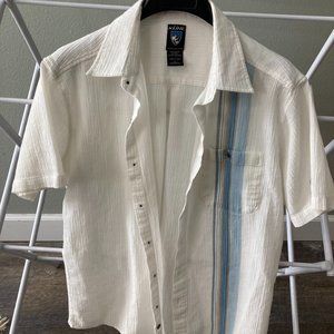 Kuhl Organic Cotton Button-Up Size L